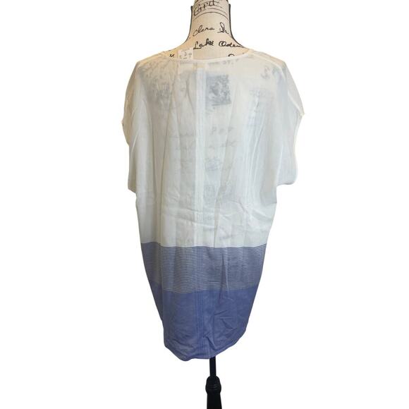 NEW J.CREW DOLMAN TUNIC SHIRT SZ XL RELAXED FIT COASTAL CHIC - Picture 9 of 15